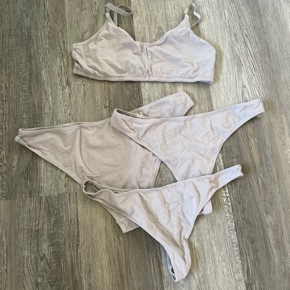Blush Lingerie - Cotton Bra and Underwear - Picture 1 of 2